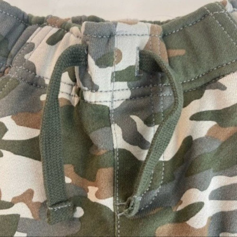 GYMBOREE Camo 6-12 months shorts drawstring elastic waistband pockets NWT - Picture 5 of 8